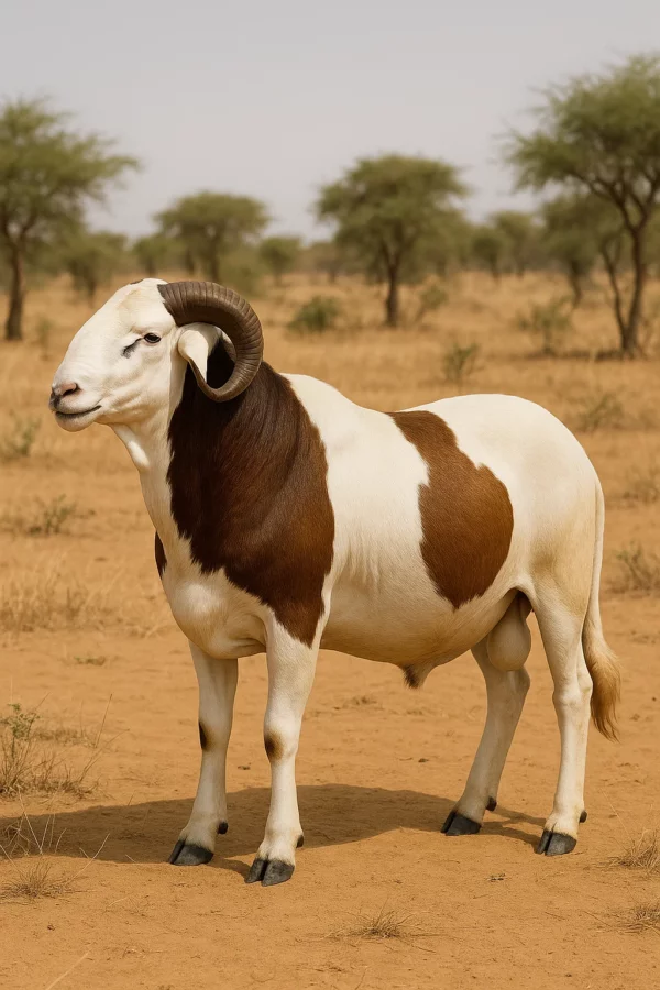 Mouton blanc peulh